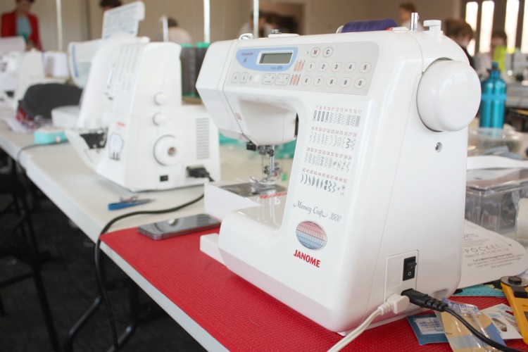 sewing retreat 2015 machine